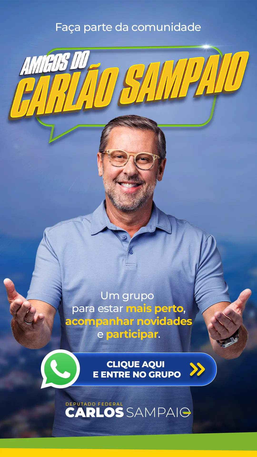 deputado federal carlos sampaio | melhor deputado federal de sp