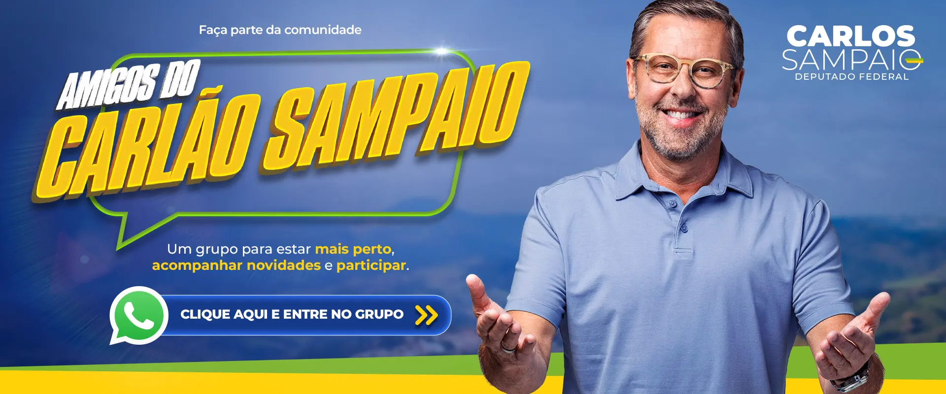 deputado federal carlos sampaio | melhor deputado federal de sp